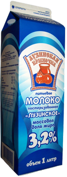 Молоко 3,2% 0,9 л
