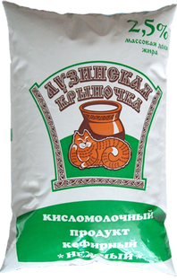 Кефир 2,5 0,9 пакет