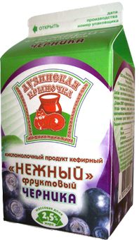 Кефир черника