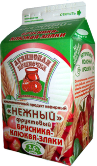 Кефир брусника-кулюква